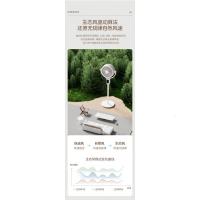 美的(Midea)家用电风扇空气循环扇卧室客厅多用节能省电台式立式落地扇变频遥控智能WiFi互联白色