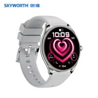 SKYWORTH/WahctGT5PRO蓝牙便携跑步检测睡眠心率手表银色