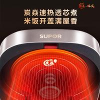 苏泊尔电饭煲家用小型电饭锅煲汤煮粥蛋糕煲仔饭不粘内胆触控面板24小时预约多功能大容量煮饭蒸蛋