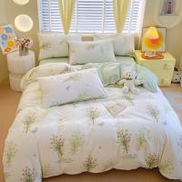 保罗大卫(PAUIDAVID)曼趣香草全棉四件套纯棉被套床单可水洗四季床笠被罩床上用品