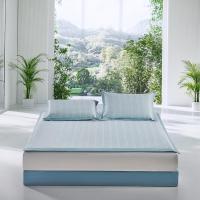 水星家纺凉席冰丝席DH摩登米兰可水洗凉感提花冰丝席180cm*200cm/套