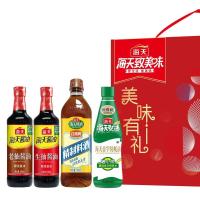 海天厨房调料组合套装中式调味品生抽老抽料酒鸡精组合*致美味-海天B款礼盒