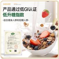 穗格氏(SHEGURZ)高纤黑麦片1000g罐装即食营养早餐低GI低脂健身代餐燕麦无糖精钠