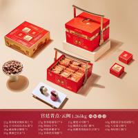 臻味中秋节上新了故宫联名IP高端坚果糕点礼盒干果炒货礼品宫廷菁点云阙1265g