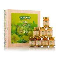 汪氏八大名蜜木制蜂蜜礼盒节日妈妈老人生日