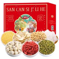 富昌百合银耳莲子桂圆银耳南北干货富昌三餐四季礼盒1900g