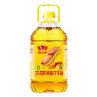 鲁花香味经典5S压榨特香花生油5L