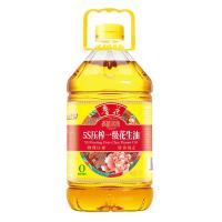 鲁花香味家族系列5S压榨一级花生油5L