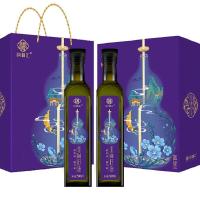 纳福汇冷榨亚麻籽油500ml*2冷榨菜籽食用油