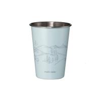 MARIECLAIRE堆堆杯350ml大容量户外水杯饮料杯子便携式茶杯不锈钢夏季冷饮杯水杯套装