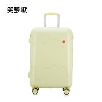 笑梦歌向溶化的雪糕许个愿行李箱MG2011登机箱万向轮拉杆箱暖色20英寸