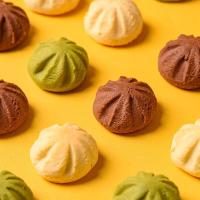 卜珂零点饼干零食火山软曲奇90g*4(芒果+抹茶+可可+牛奶)