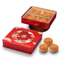 中食匠双白莲蓉月饼中秋特色月饼