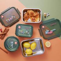 康宁(VISIONS)史努比联名款不锈钢保鲜盒餐盒可进微波炉820ml+1250ml+1850ml