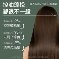 柏缇控油蓬松洗发水发根丰盈清爽净澈去油止痒氨基酸洗发露475ml*2