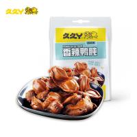 久久丫香辣鸭肫120g/袋卤味熟食鸭胗即食小吃休闲零食独立小包香辣鸭肫120g*2