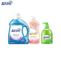 蓝月亮家庭洗护实惠装薰衣草1.68kg*1内衣洗500g*1洗手液300g*1