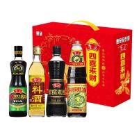 鲁花四喜来财调味品礼盒1500ml+668g调味品厨房调料伴手礼