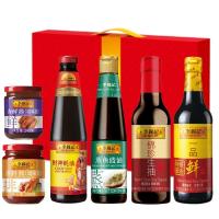 李锦记调味料套装礼盒组合调味品礼包D款-1410ml+990g