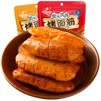 红谷林(HONGGULIN) 烤面筋 100g*3袋 烧烤味/香辣味(味道随机)