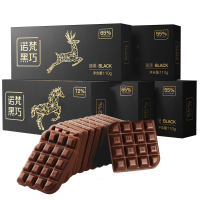 诺梵 110g/盒*5盒 诺梵每日纯黑巧克力/ 55%*2盒 65%*2盒 72%*1盒