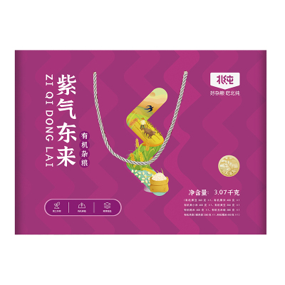 北纯 紫气东来有机杂粮礼盒3.07KG