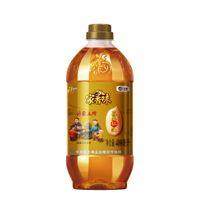 福临门 家香味沂蒙土榨花生油/400ml*3