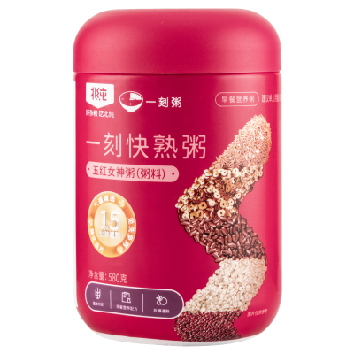 北纯一刻快熟粥 五红女神粥(粥料580g)