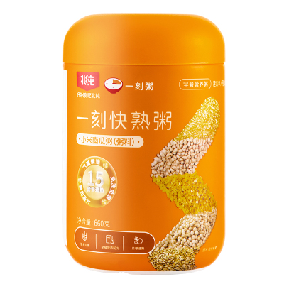 北纯一刻快熟粥 小米南瓜粥(粥料660g)