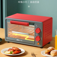 小熊 10L电烤箱DKX-F10N3 可乐红
