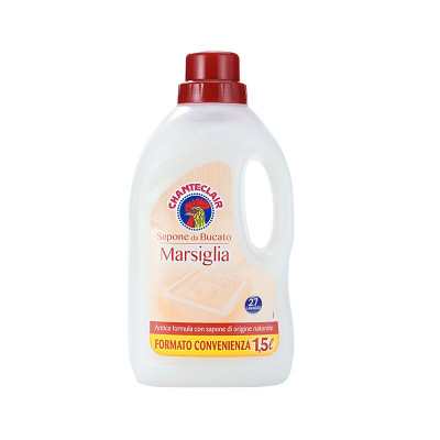 大公鸡管家(CHANTECLAIR) 马赛香洗衣液(红)/1000ml*2瓶