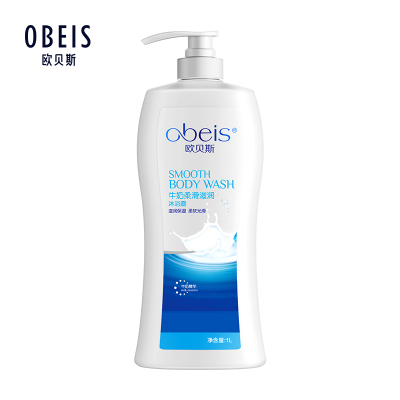 欧贝斯(obeis) 牛奶柔滑滋润沐浴露 1L