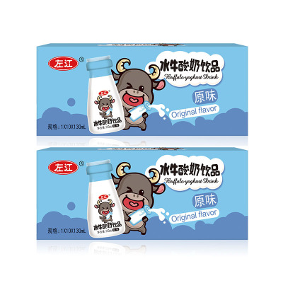 左江 水牛酸奶饮品130ml*10瓶/箱*2箱