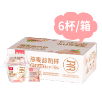 好麦多 燕麦酸奶杯160g*6杯*2箱