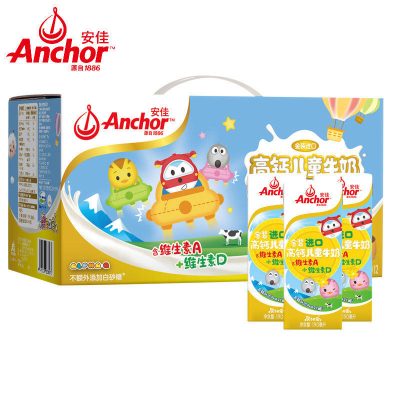 安佳(ANCHOR) 新西兰进口安佳(ANCHOR) 金装儿童奶190ml*12