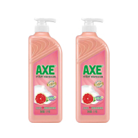 斧头牌(AXE) 西柚护肤洗洁精食品级小瓶大桶1.0kg*2瓶