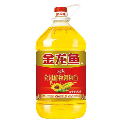 金龙鱼 三合一调和油 5L