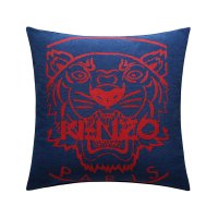 Kenzo 虎头提花靠垫(蓝)450*450mm KKD-001