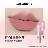 COLORKEY 珂拉琪 慕斯绒雾唇泥2gP101微醺粉荔