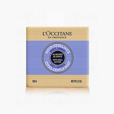 欧舒丹(L'OCCITANE) 乳木果薰衣草味洁肤皂100g