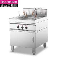 乐创(lecon)商用煮面炉 多功能不锈钢 六孔台式煮面炉(发热管)LC-J-ZML3U