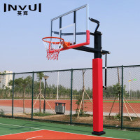 英辉(INVUI)篮球架户外标准篮球架子成人室外投篮架子可升降 地埋式 BM180