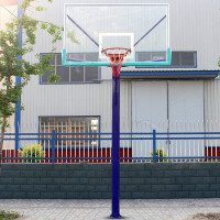英辉(INVUI)篮球架户外标准篮球架子成人室外投篮架子 地埋式圆管 BM220