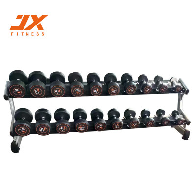 军霞(JUNXIA)JX-3043 健身房商用固定磅数哑铃套装(含哑铃)275kg哑铃-