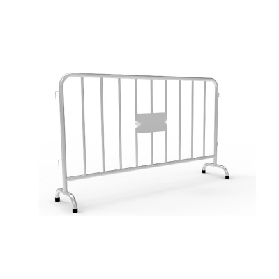 小窝厘 不锈钢铁马护栏活动围栏杆1.2米*2米 可定制单色logo