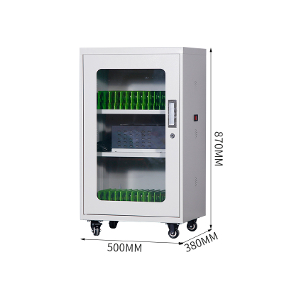 御璟 宇威手机充电柜usb接口ipad平板充电柜存放柜保管柜 30位2A平板充电柜2层带轮TW-PBCD302