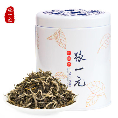 张一元 中国元素特级茉莉花茶 白雪香75g/罐