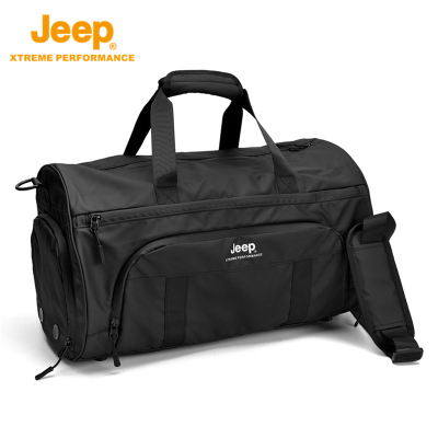 Jeep 健身旅行手提包 J133078296黑色