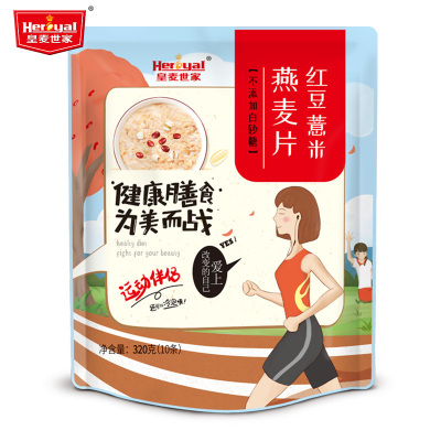 皇麦世家(Heroyal) 燕麦片红豆薏米 320g