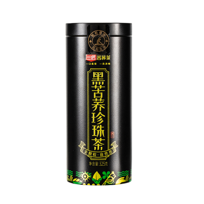 三匠(SANJIANG) 黑苦荞珍珠茶 325g